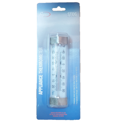Supco Horizontal Thermometer ST06 Pack